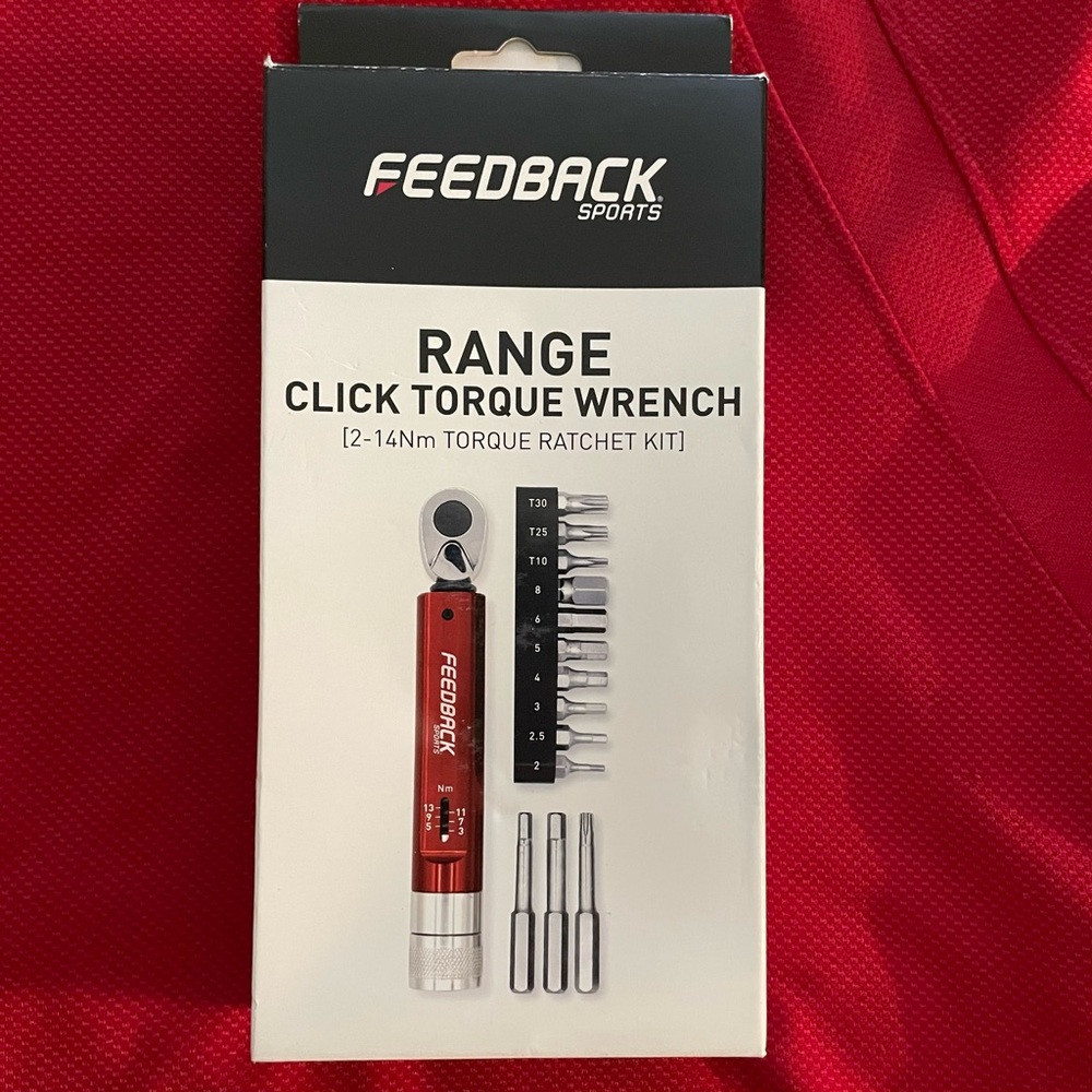 Feedback sports range click torque wrench new